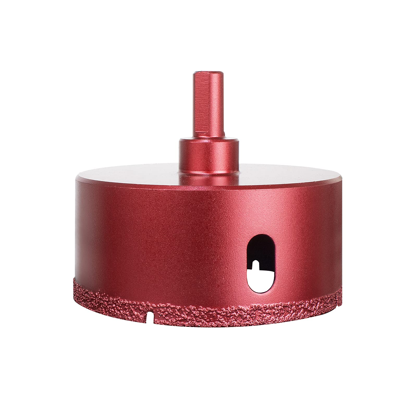 Meccion Diamond Drill Bit Brazed Core Hole Saws, Performance Hollow Hole Cutter for Glass/Tile/Granite/Marble/Porcelain (80mm)