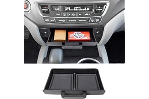 PIMCAR Removable Tray for 2016-2022 Honda Pilot/2017-2026 Honda Ridgeline/2019-2025 Honda Passport Center Console Organizer Storage Box Interior Accessories (Only Fit Models with Cubby)