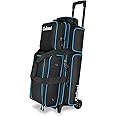 Goloni 3 Ball Bowling Bags with Wheels - Rolling Bowling Bag for 3 Balls & Accessories - Retractable Handle Extends to 38
