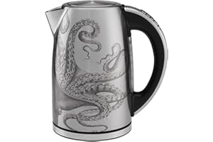 Cuisinart Caskata PerfecTemp 1.7-Liter Electric Kettle, Cordless Electric Tea Kettle, 1500W for Fast Heat-Up, 6 Preset Temperatures, 30-Minute Keep Warm, Stay Cool Nonslip Handle, CPK-17P1CK