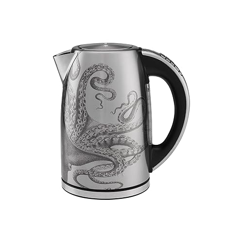 Cuisinart Caskata PerfecTemp 1.7-Liter Electric Kettle, Cordless Electric Tea Kettle, 1500W for Fast Heat-Up, 6 Preset Temperatures, 30-Minute Keep Warm, Stay Cool Nonslip Handle, CPK-17P1CK