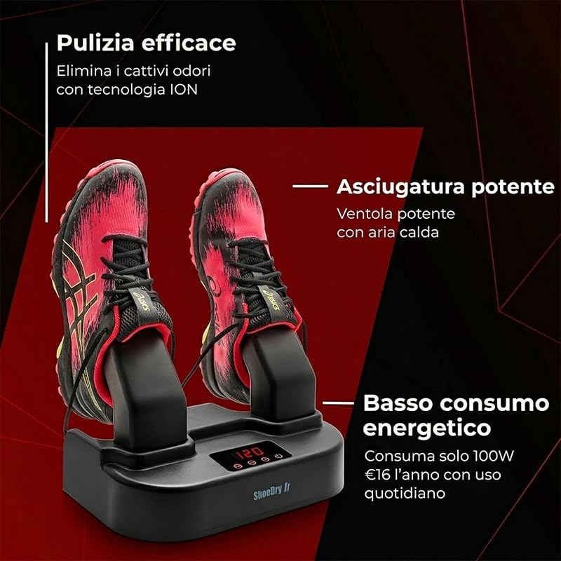 Dry Asciuga Scarpe Elettrico, Deodorante a ION, CE — foto 5 di 8