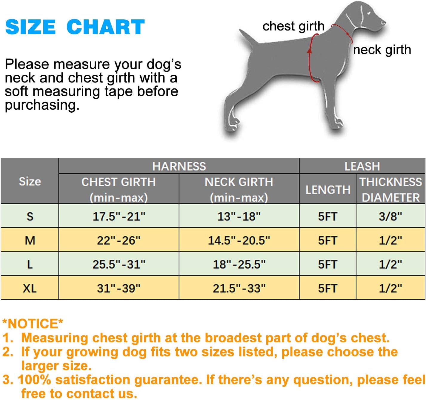 tobeDRI No Pull Dog Harness Adjustable Reflective Oxford Easy Control Medium Large Dog Harness with A Free Heavy Duty 5ft Dog Leash (S (Neck: 13"-18", Chest: 17.5"-22"), Blue Harness+Leash) : Kitchen & Dining