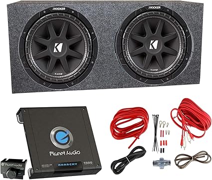 15 inch kicker subwoofer with box