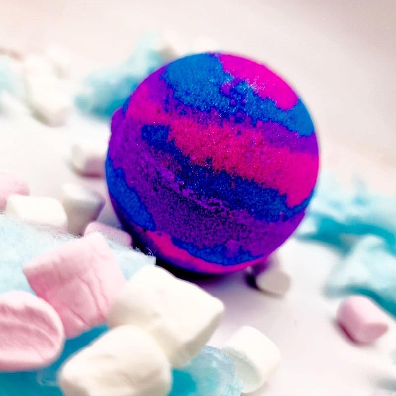 Candyfloss Marshmallow Bath Bomb 120g Relaxing Spa Treat