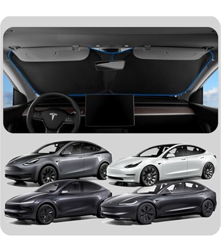 JOWUA TESLAモデルY(2021-2024) サンシェード|テスラ Jowua Model Y Juniper Glass Roof Sunshade | True Sun