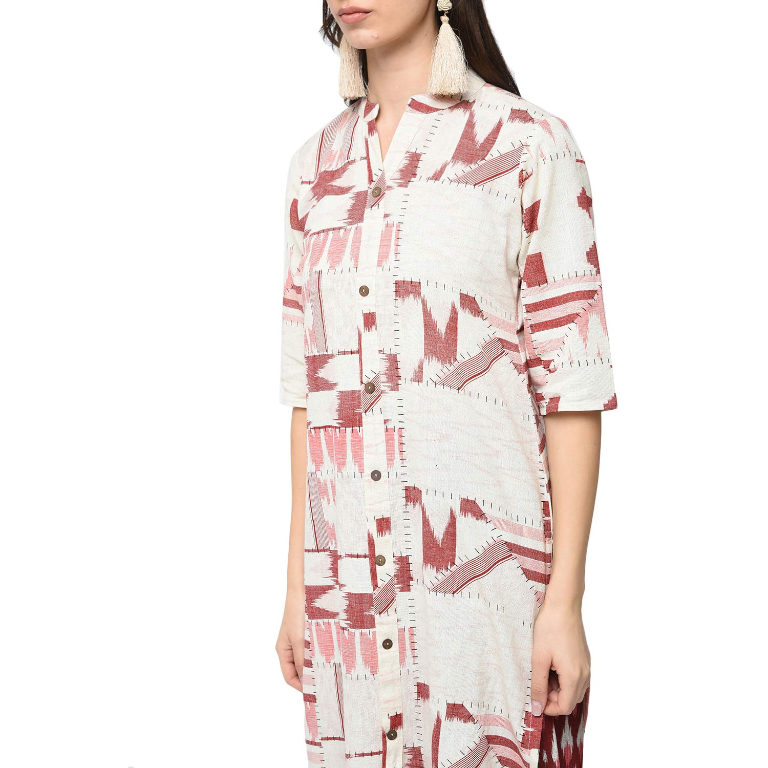 rajmandirfabrics women's cotton printed kurta palazzo set