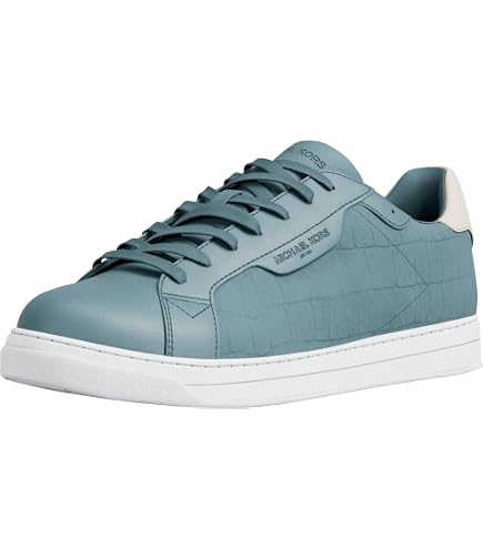Amazon.com | Michael Kors Men's Wilton Lace Up Sneaker, Black, 7