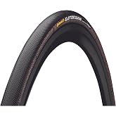 Continental Sprinter Tubular Road Tire - BlackChili, SafetySystem | Built for Criteriums and Triathlon | Neutral Slick Profile | Aramid-Reinforced Breaker | Handmade | Glue or Tape On