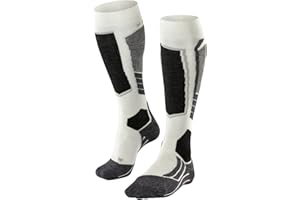 FALKE Women's SK2 Intermediate Ski Socks, Warming, Quick Dry Merino Wool, 1 Pair