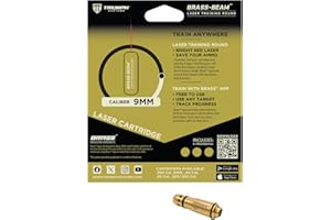 Triumph Systems Brass Beam Dry Fire Training Laser, 9mm