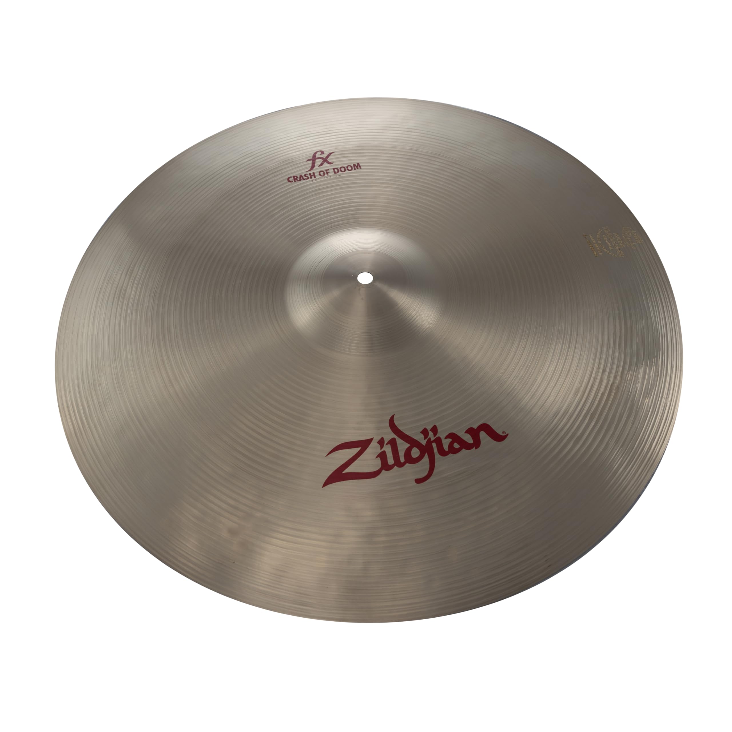 Zildjian FX Cymbals Series - 20 Inch Oriental 'Crash of Doom' Cymbal