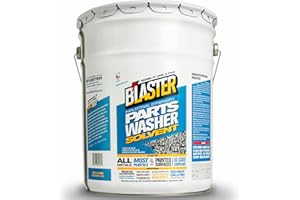 BLASTER B’laster Parts Washer – Parts Cleaner Solvent – High Flashpoint Formula Cleans Oil, Grease & Grime, No Residue, Works on Metals, Most Plastics & Painted Surfaces – 5‑Gallon