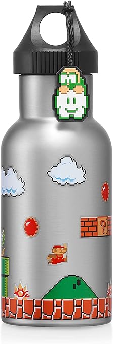Amazon Co Jp 任天堂販売 スーパーマリオ トラベル ステンレスボトル 地上コース Nsl 0094 おもちゃ