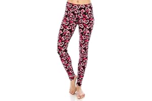 ALWAYS Printed Leggings for Women - Premium Super Soft Comfort Bold Prints