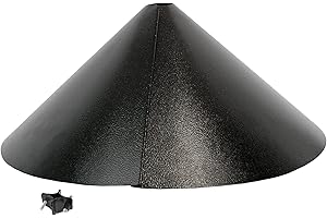 Woodlink NABAF18 Audubon Wrap Around Squirrel Baffle, 18-Inch - Black