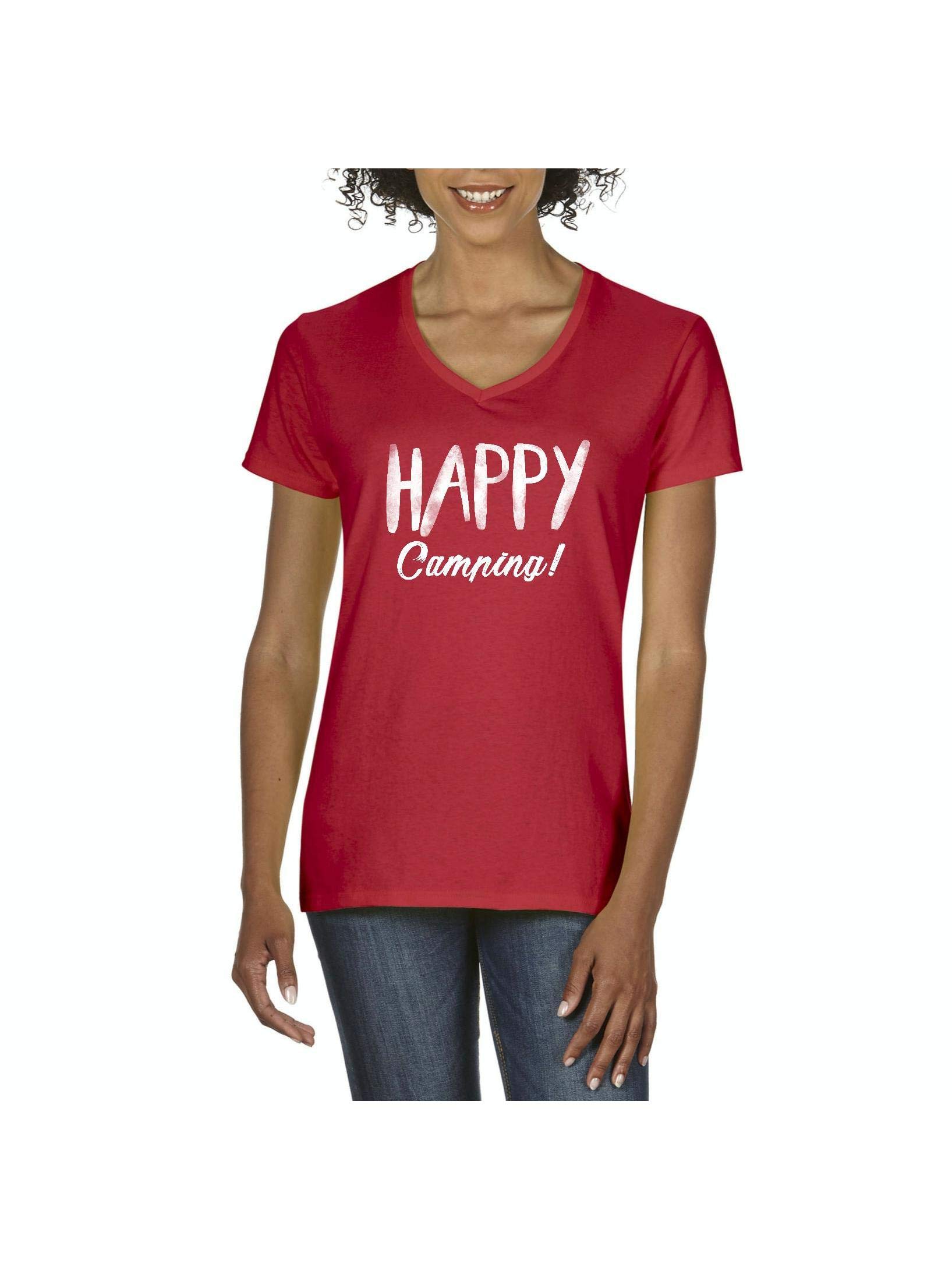 Mom S Favorite Happy Camping Outdoor Gift For Hiking Fishing Hunting T Shirt Tee 7313
