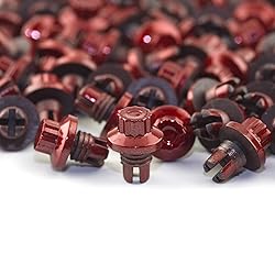 RTRHINOTUNING Wheel Rivets Nuts Set of 100 for