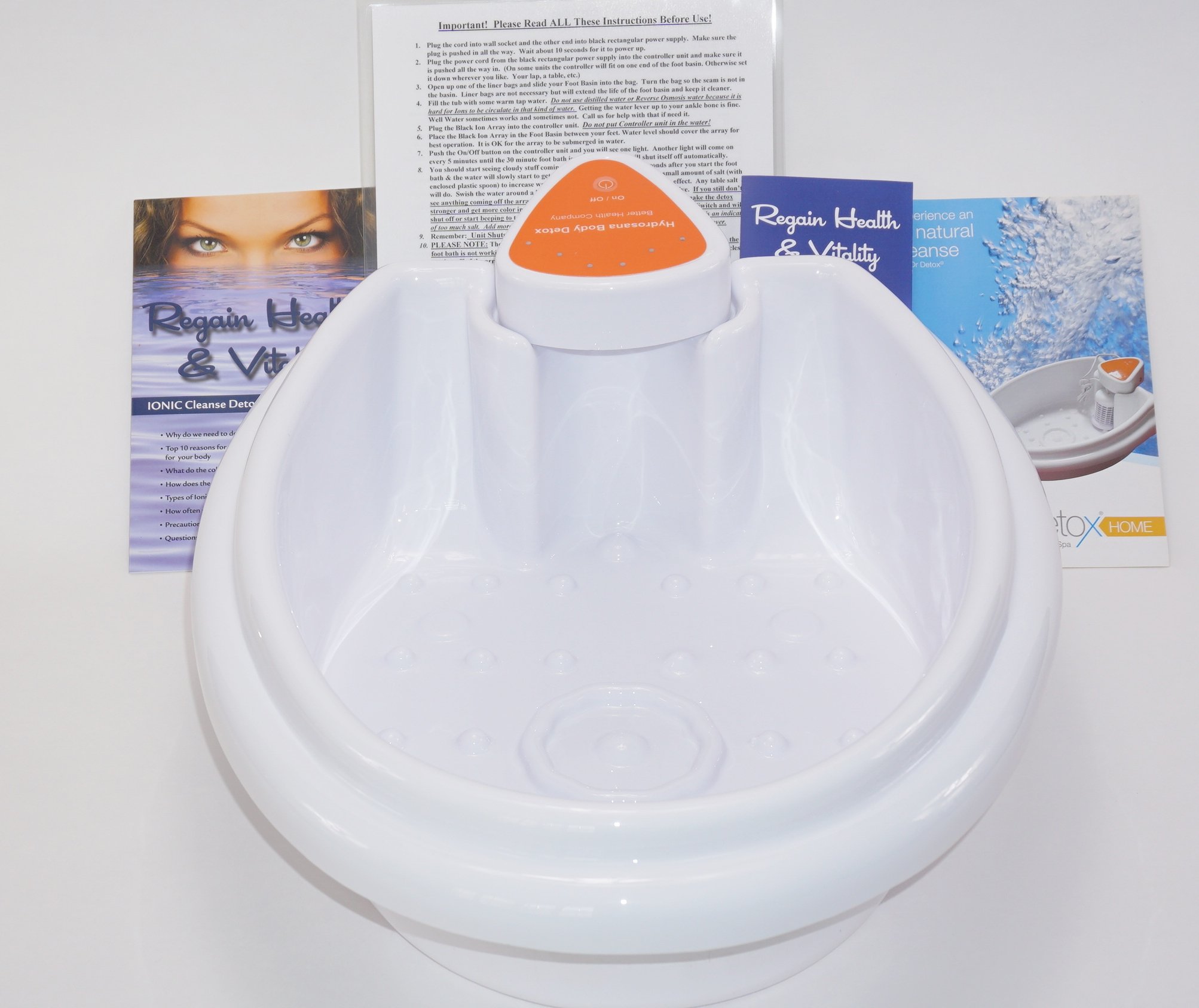 200 Foot Tub Liners for Ion Detox Ionic Aqua Foot Spa