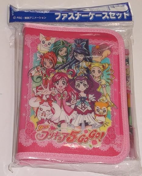 Amazon Co Jp Yes プリキュア5 Gogo ファスナーケースセット ぬりえ ペン おもちゃ