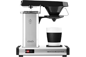 Technivorm Moccamaster 69212 Cup One, One-Cup Coffee Maker 10 Ounce Polished Silver