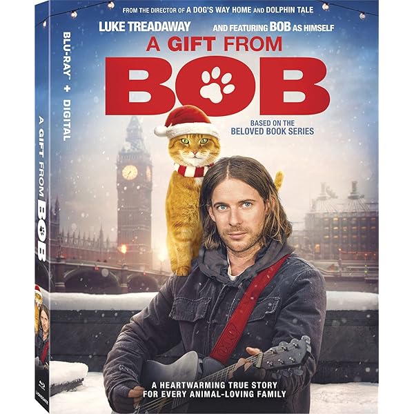 Amazon.com: A Street Cat Named Bob [Blu-ray] : Luke