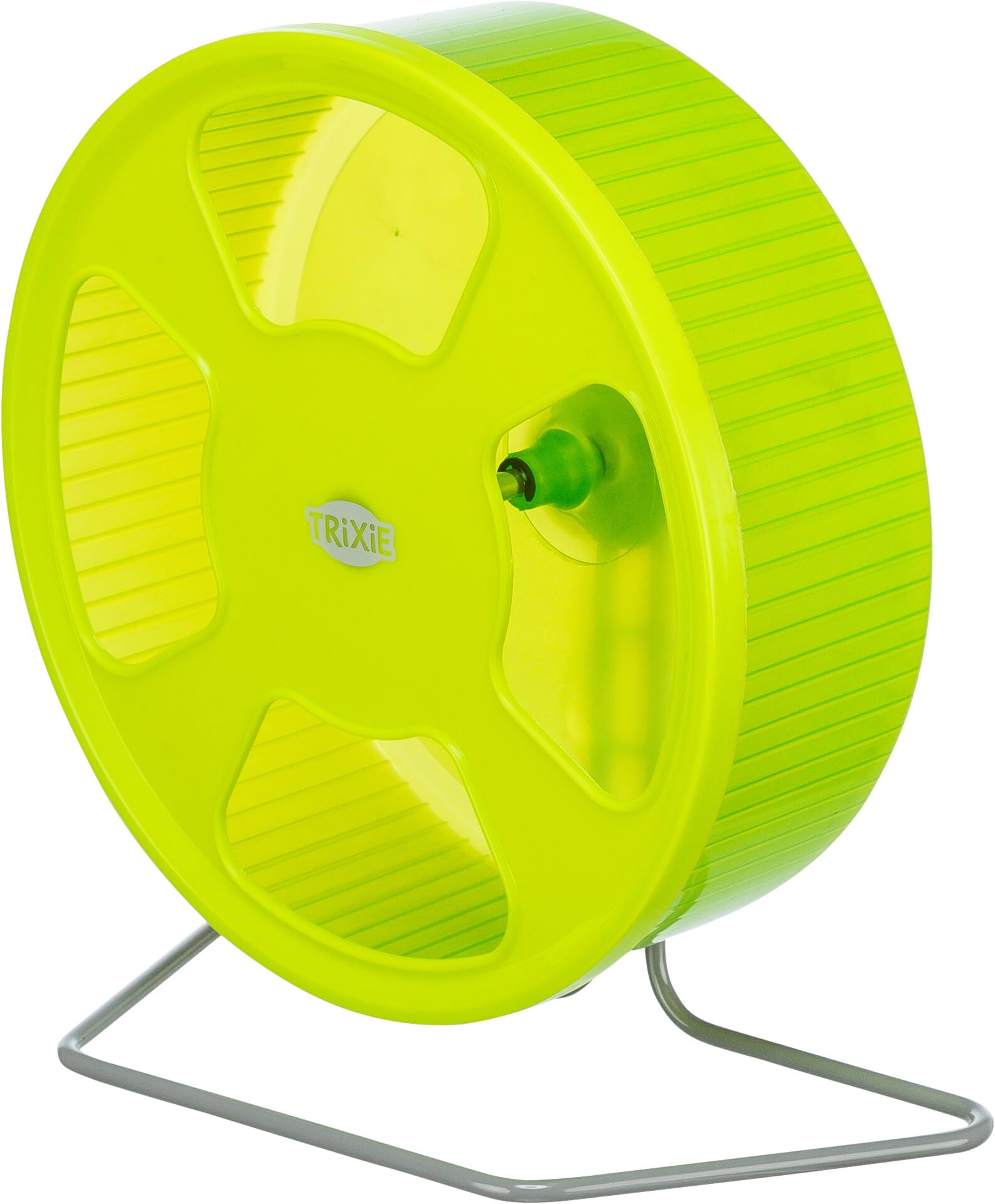 Trixie Exercise Wheel, Plastic, ø 20 cm , Assorted (Pink or Green & Blue)