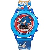 Sonic, The Hedgehog Digital Flashing LCD Watch (SNC4293MAC)