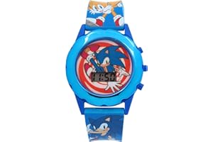 Sonic, The Hedgehog Digital Flashing LCD Watch (SNC4293MAC)