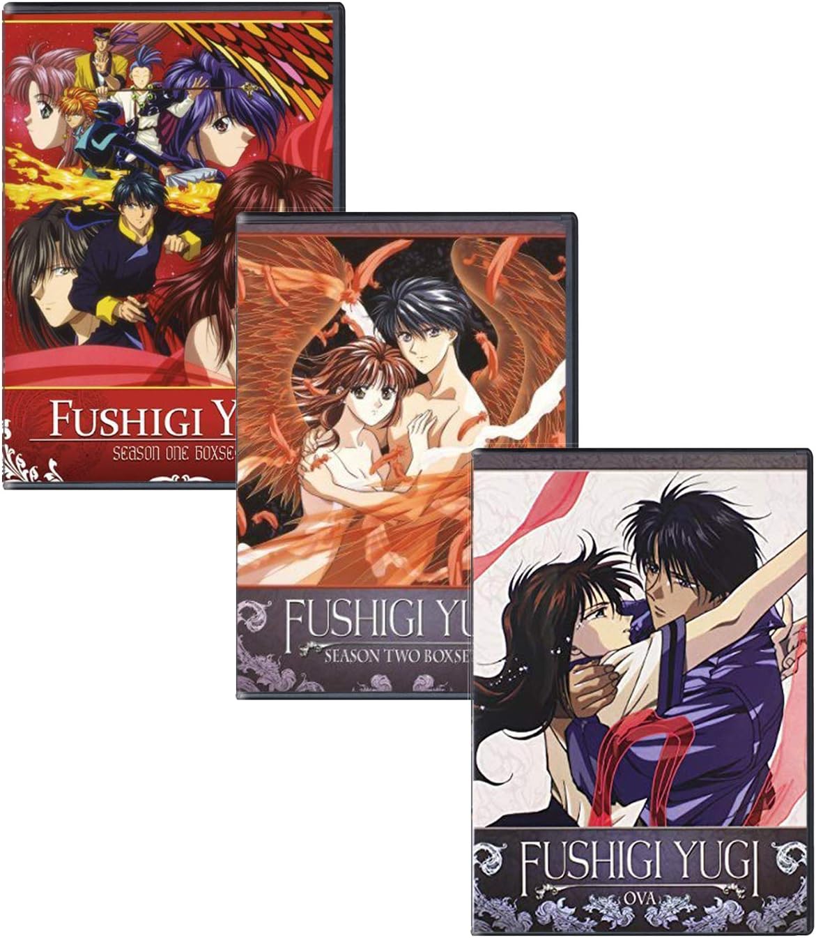 Fushigi Yugi Complete Series 1 2 Ep 1 52 Ova 1 9 3 Box Sets 12