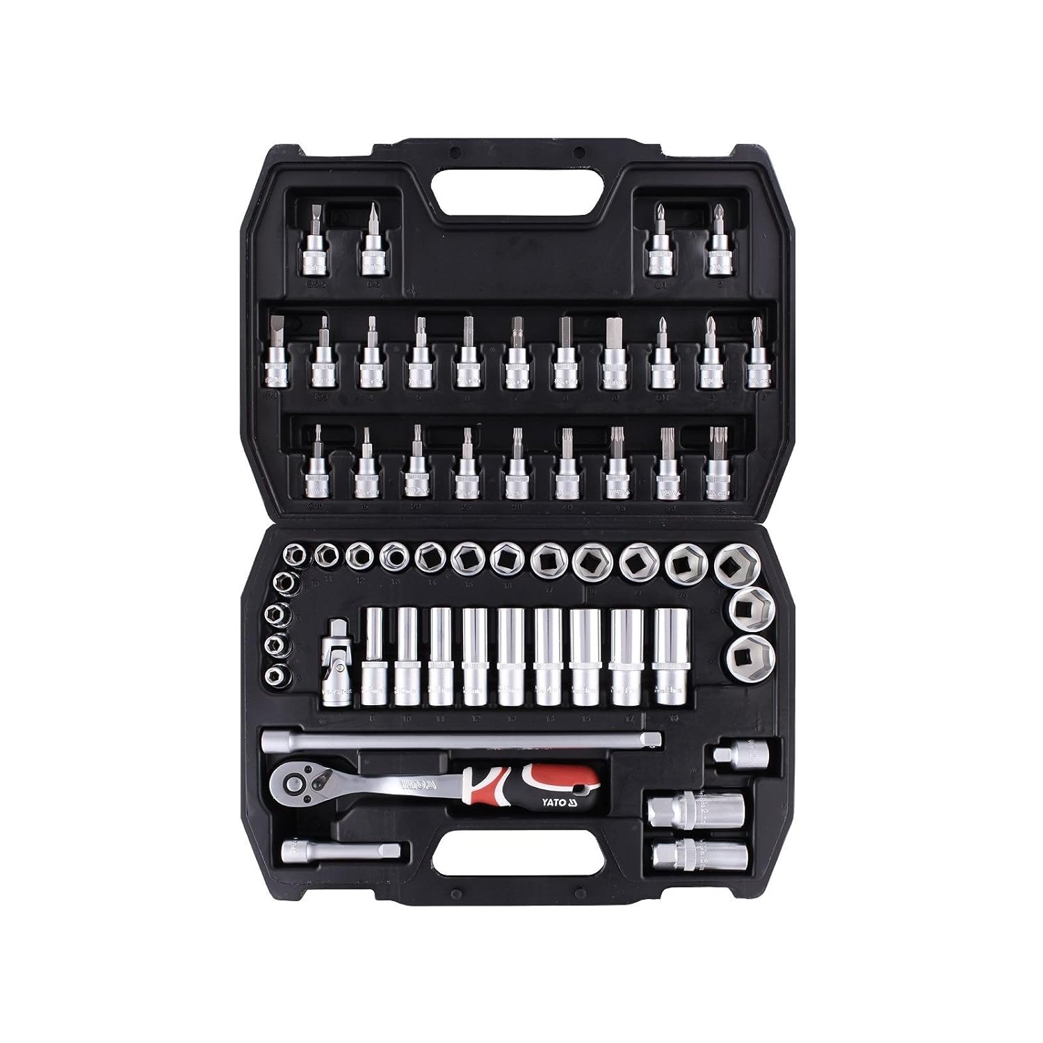 'Yato yt3857 SOCKET SET 3/8 58pcs Amazon.co.uk DIY & Tools