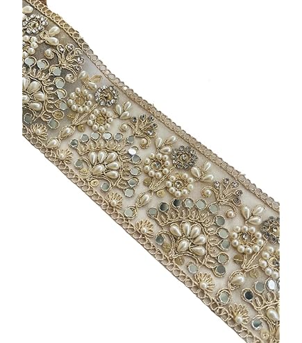 Amazon.com: Round Shiny Mirror Lace 9 Mtr / 9.8 Yards Border for Dresses, Sarees, Suits, Blouses, Dupattas, Bags, Art & Craft - Blue Amazon.com: Round Shiny Mirror Lace 9 Mtr / 9.8 Yards Border for Dresses, Sarees, Suits, Blouses, Dupattas, Bags, Art & Craft - Blue