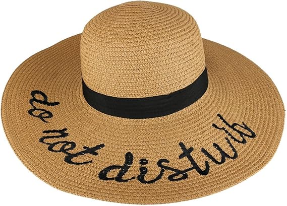 do not disturb summer hat