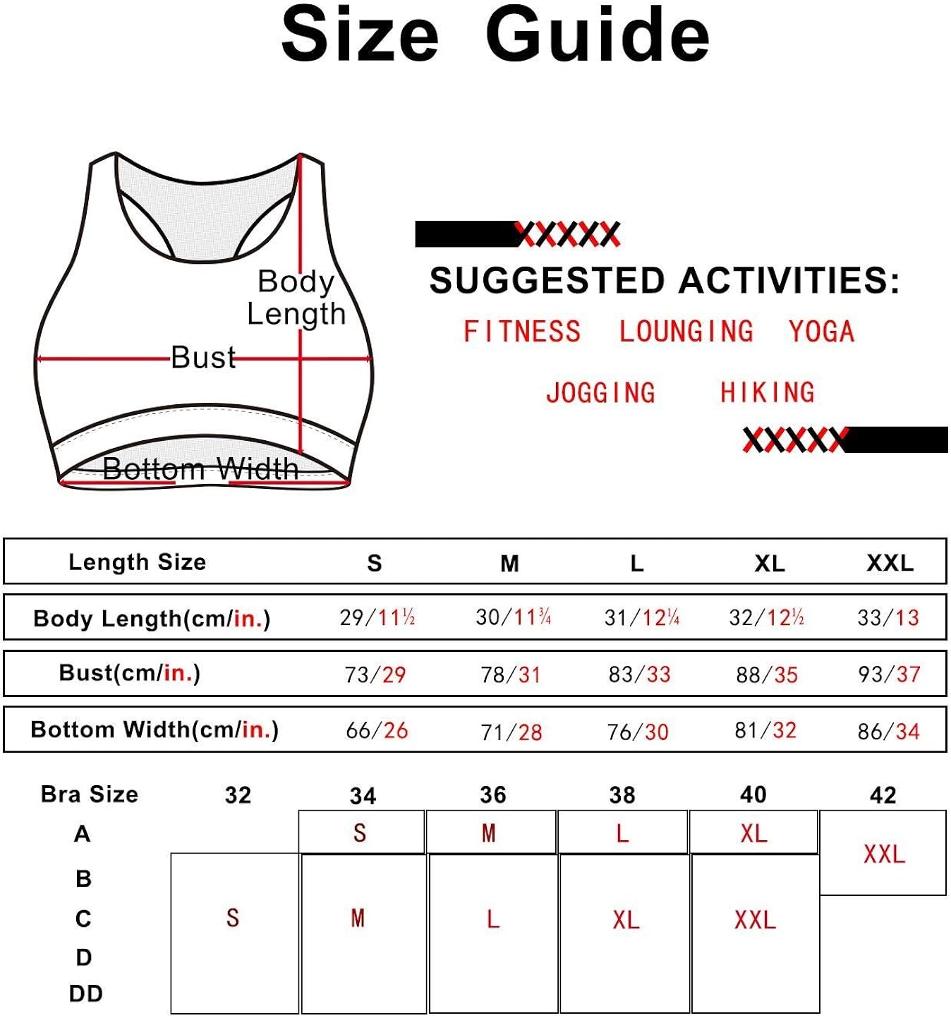 icyzone Workout Sports Bras for Women - Fitness Athletic Exercise Running Bra Yoga Tops at  Women’s Clothing store