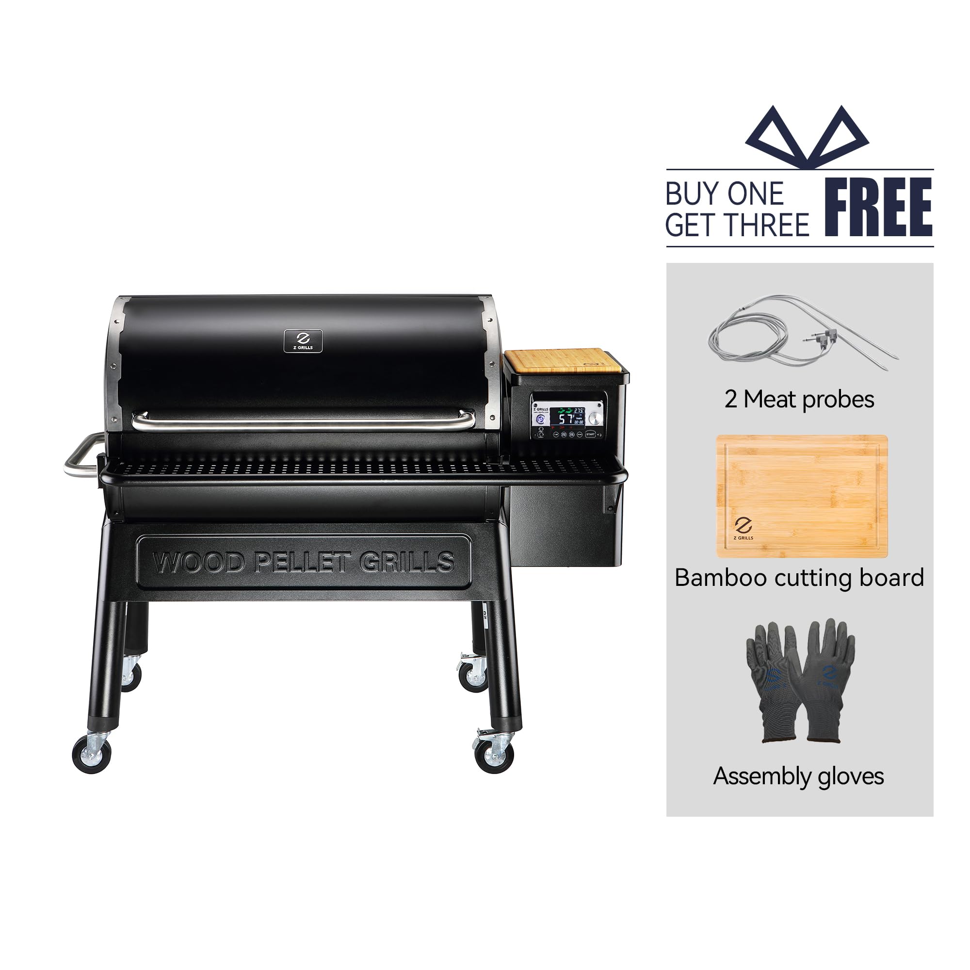Traeger Pro 22 VEVOR Smoker Grill, Portable Wood Pellet Grill With