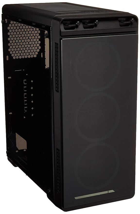 Eagle Warrior CS-612 Gabinete Mirror Plus RGB/Tower/Negro/ATX/Micro-ATX/USB 2.0 Y 3.0/Sin Fuente/Gamer,