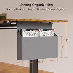 WALKINGDESK 63 Inches Height Adjustable L Shaped