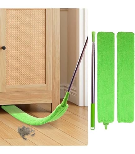 Outil De Nettoyage Rétractable Pour Sous Les Meubles Et Plafonds - Balai Fin Et Lavable Pour Frigo, Cuisinière, Clavier