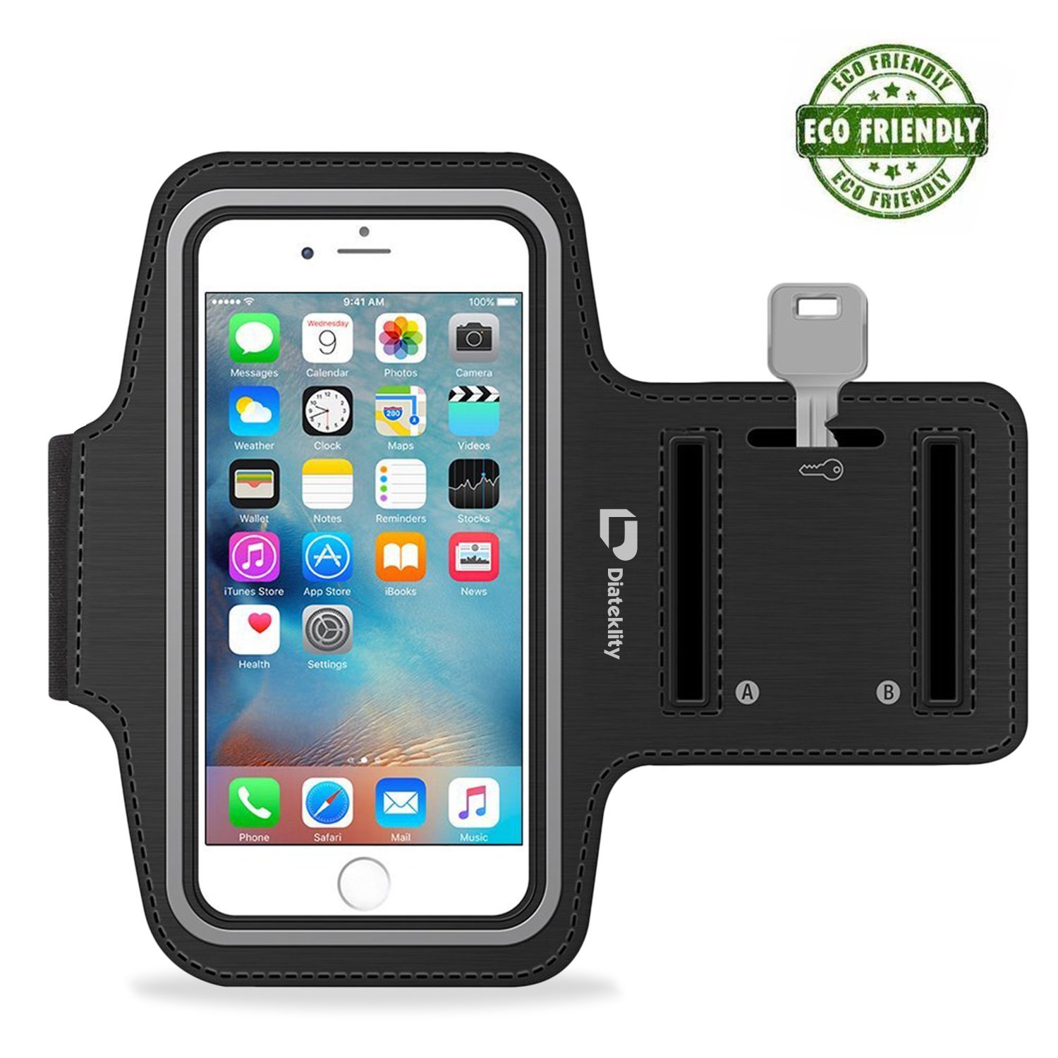 Waterproof Sports Phone Armband With Key Holder For Iphone - Good For Hiking .. 21 71mfNiuS3DL