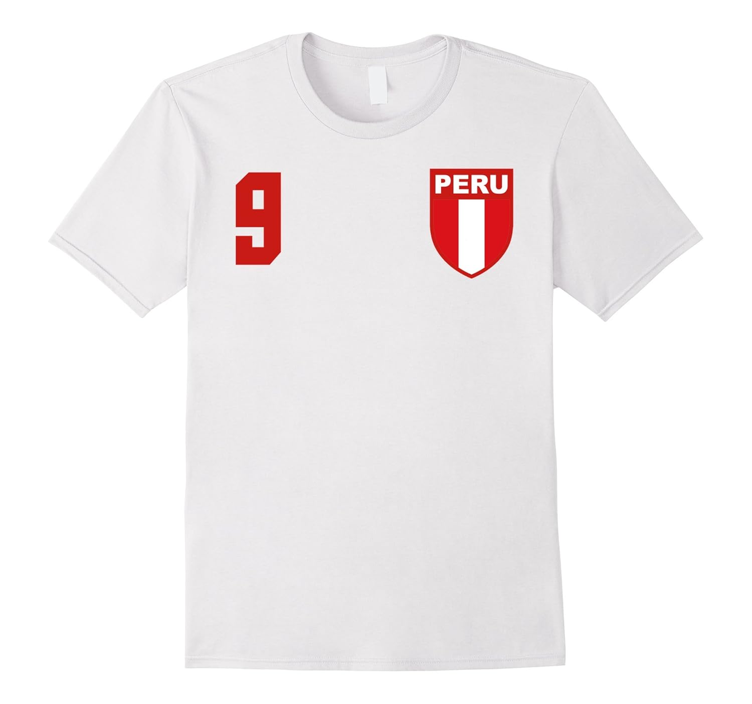 Peru Football Soccer T-Shirt-ANZ