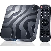 2025 Android TV Box 12.0, Android Box 4GB RAM 32GB ROM H618 Quad-Core CPU 6K TV Box Support 2.4/5G Dual WiFi Ethernet Bluetoo