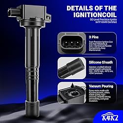 UF602 Ignition Coil & 97390 Double Iridium Spark