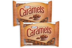 Kraft Caramels Pack of 2-11 oz Bags - Great for Sharing with Friends and Family or For Stocking the Pantry - Classic Flavors Everyone Will Love