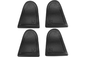 The Lord of the Tools 2 Pairs Trigger Stop Assistant Buttons Compatible with PS5 Controller L2 R2 Trigger Pad Joystick Extender Triggers Buttons ABS Black