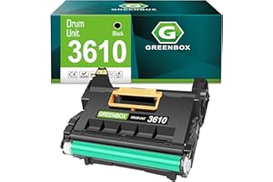 GREENBOX (NO Toner Remanufactured Drum Unit Replacement for Xerox Phaser 3610 3610DN 3610N 3610DNW WorkCentre 3615 3615DN 3615DNW Printer (20,000 Pages, 1 Pack Black)