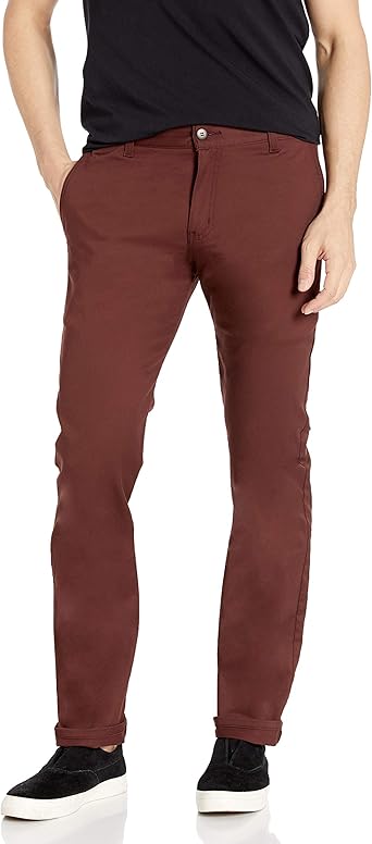 maroon stretch pants