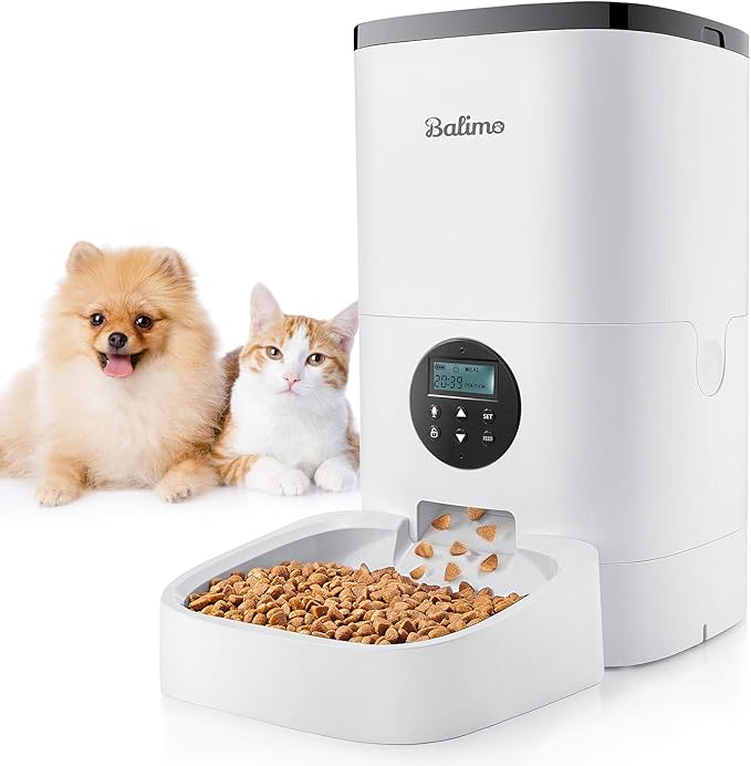 Balimo 4L Automatic Feeder for Cats and Dogs,cat feeder automatic with