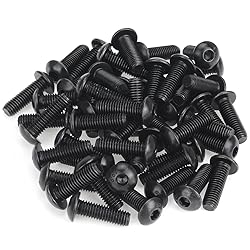 55 Pieces M5 x 16mm Button Head Socket Cap