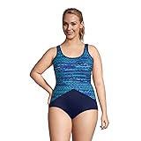 Lands' End Womens Chlorine Resistant Tugless Tank