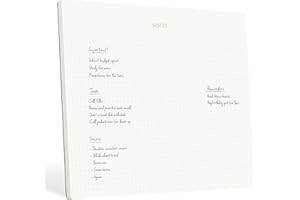 Pinesman - Mouse Pad Notepad for Professionals, 9.8" x 7.9", 50 Sheets, Minimalist, Gold Foiled, Dotted Layout, Executive's Desk Note Pad, To Do List Notepad, Eco-friendly, FSC™ Certified Planner Pad